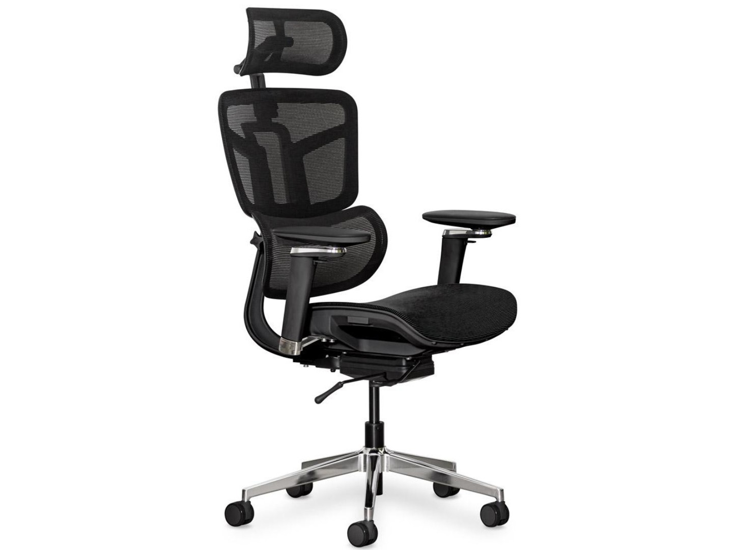 Крісло офісне Mealux S4 Air Black (арт. HF-S4 M/B)